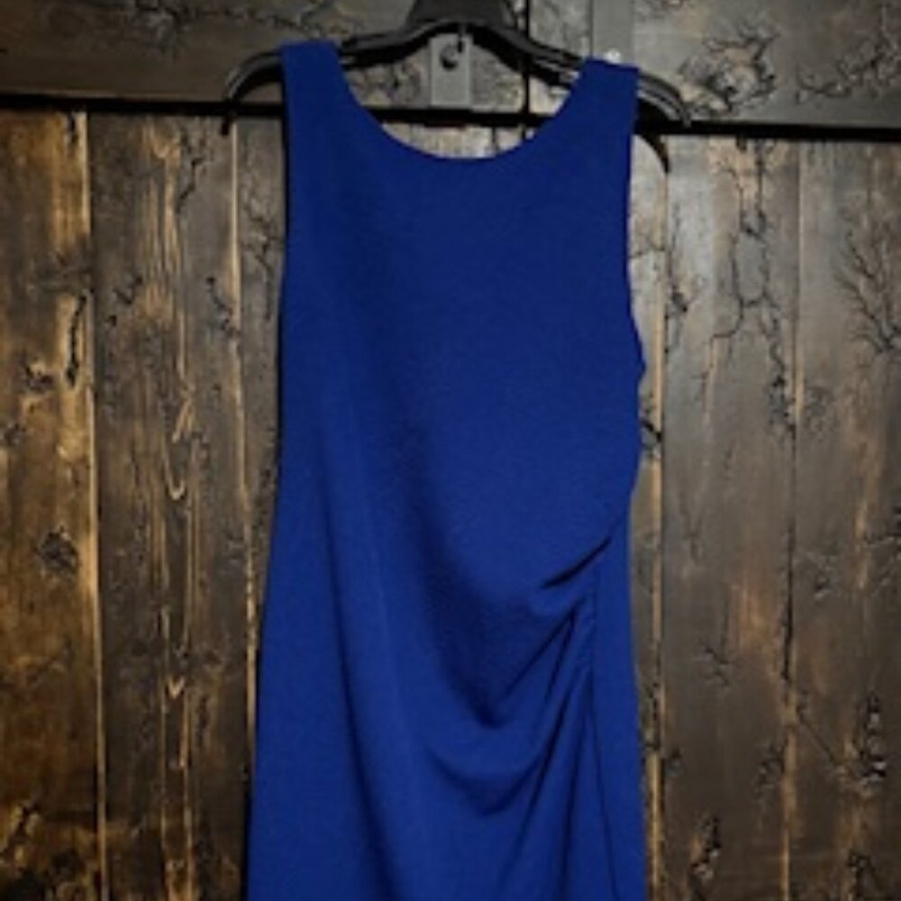 Royal Blue Sleeveless Dress